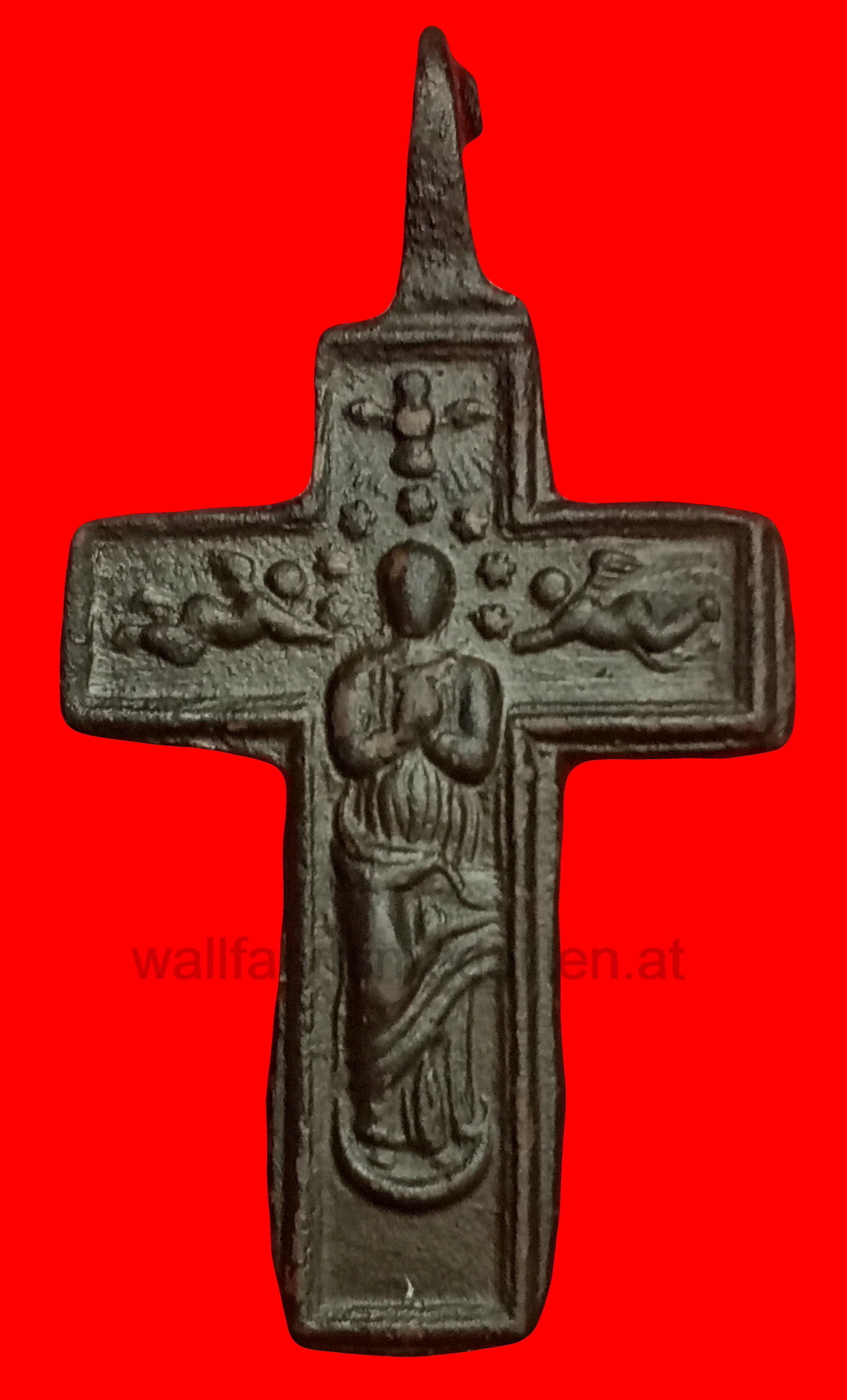 Bronzekreuz aus dem Barock, frühes XVIII Jhd