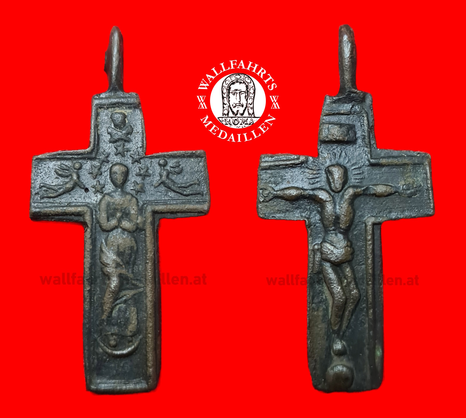 Bronzekreuz aus dem Barock